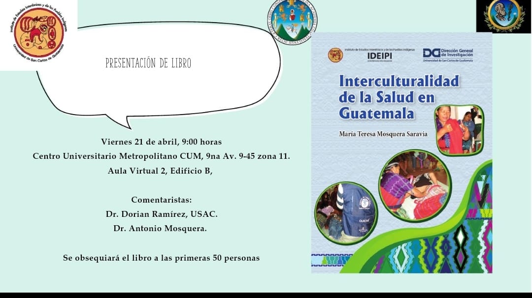 Presentación de libro “Interculturalidad de la salud en Guatemala”